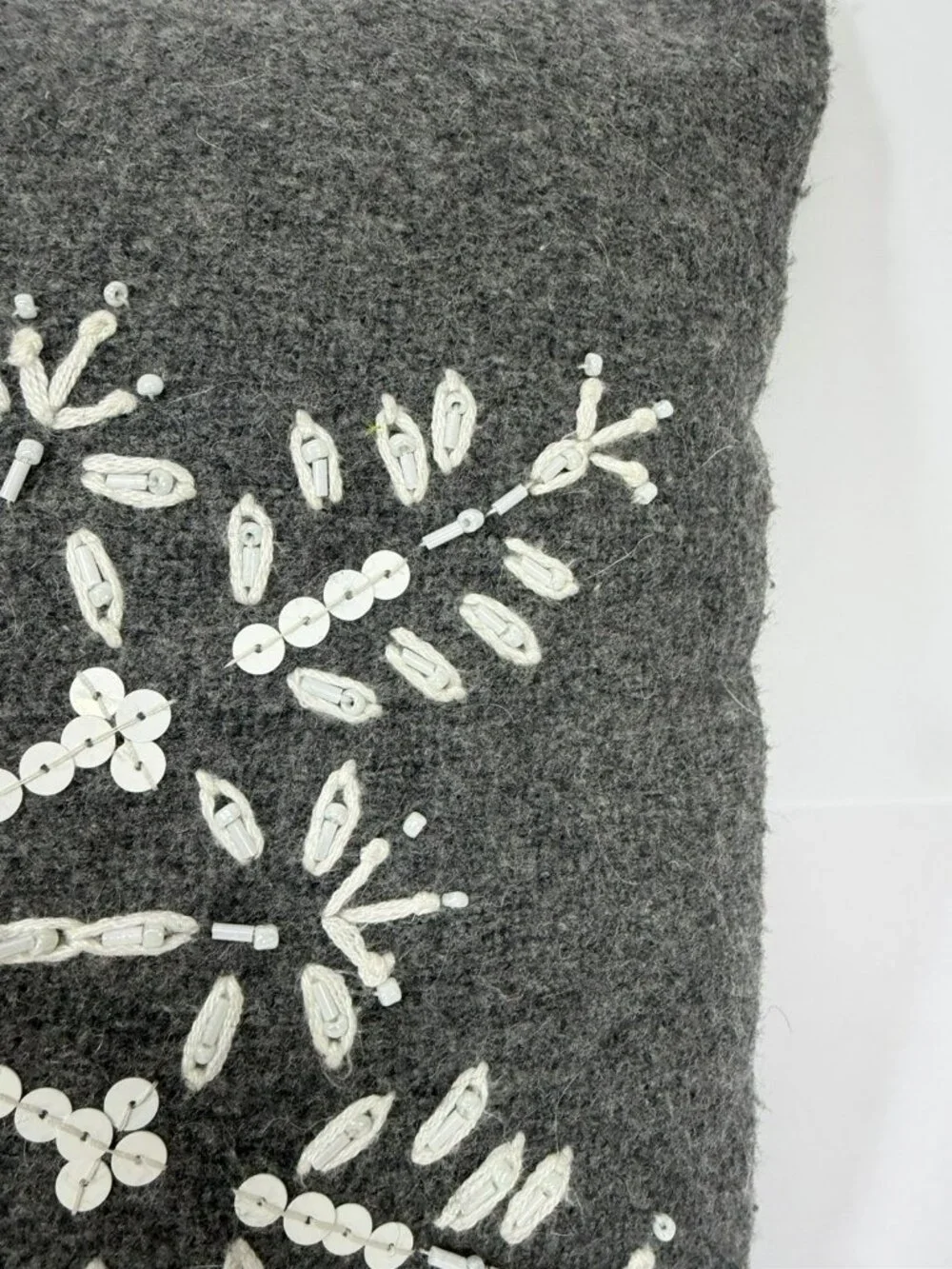Pier 1 Imports Snowflake Throw Pillow 12